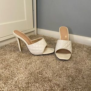 Slip on Square Toe Heel